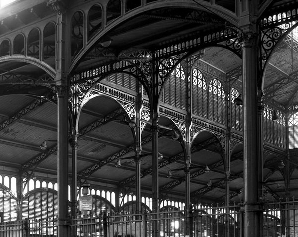 Doisneau-Paris-les Halles Baltard